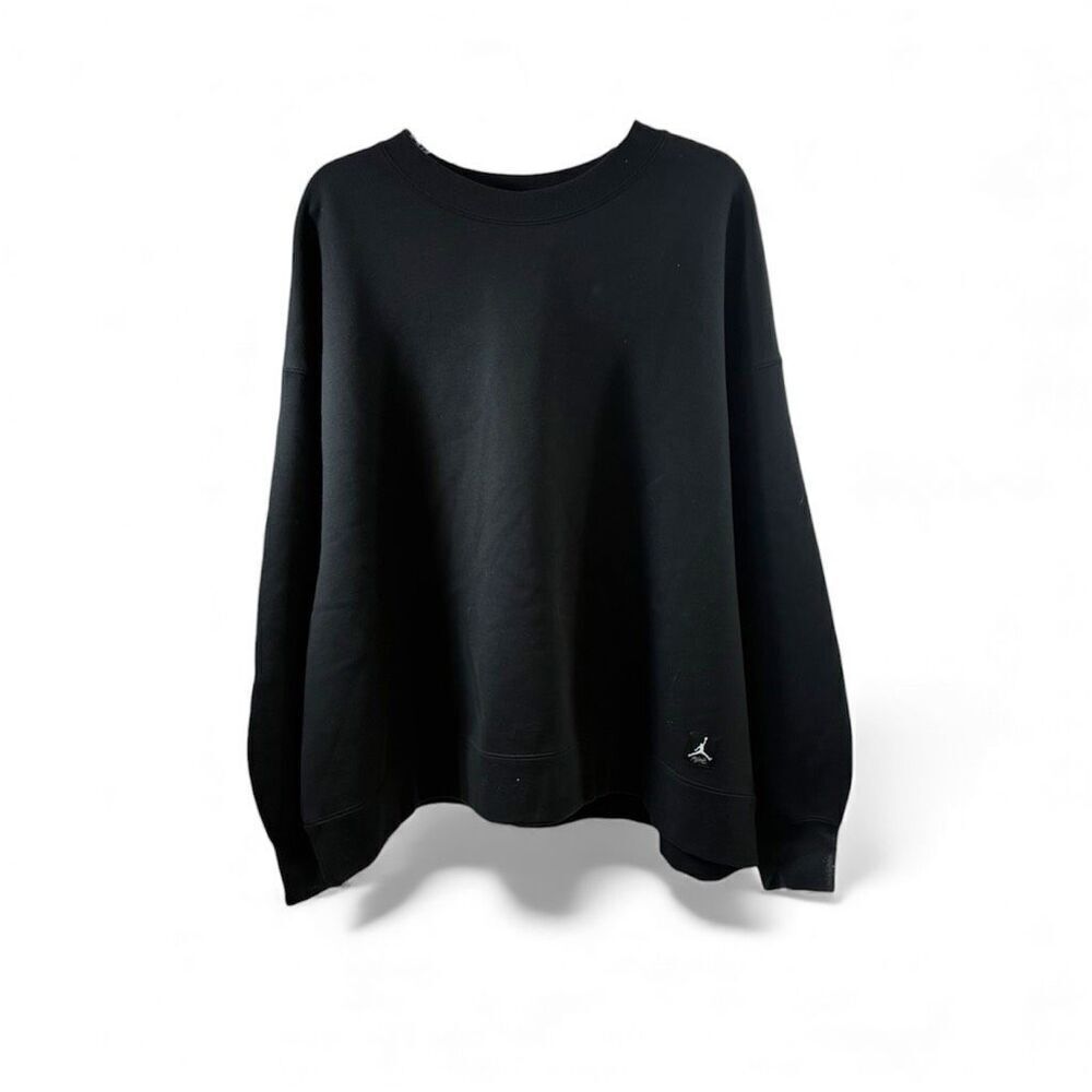 Air Jordan by Nike NWT Crew Neck Sweatshirt in Black Size 1X